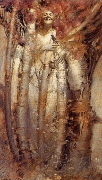 du Mond, Frank Vincent - Lady of the Birches (end. -,  