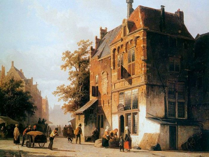 Springer Cornelis Westermarket in Amsterdam Sun. Springer, 