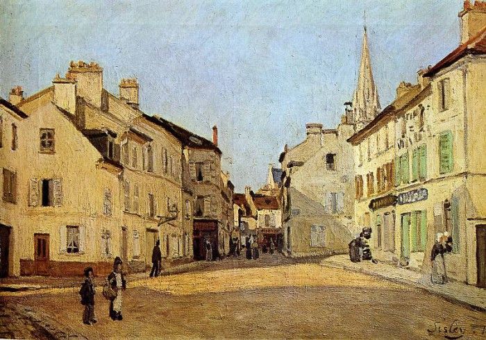 Sisley Alfred Place in Argenteuil Sun. , 