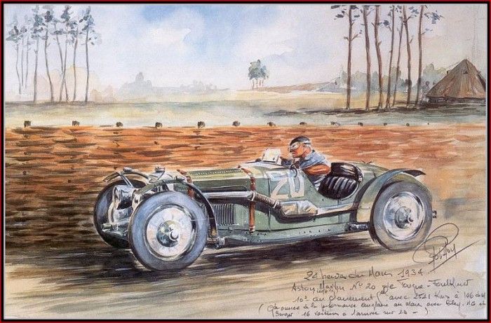 c 1934 aston martin driven by tongue and falkner.  