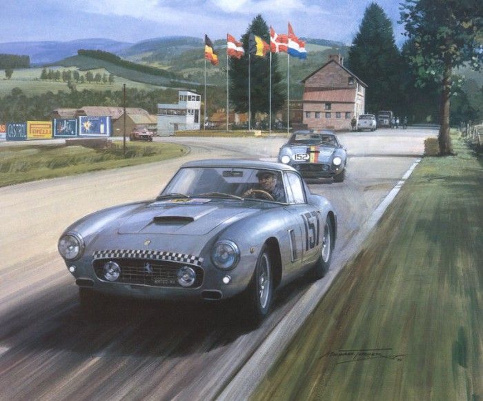 Cma 046 1960 tour de france ferrari 250 gt swb.  