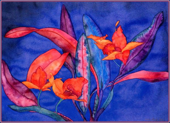 bs-flo- Sara Steele- Sophrolaeliocattleya Redzac Carteria- Flame. , 
