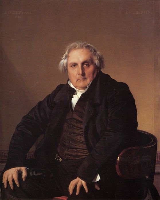 Ingres Louis Francois Bertin. ,   