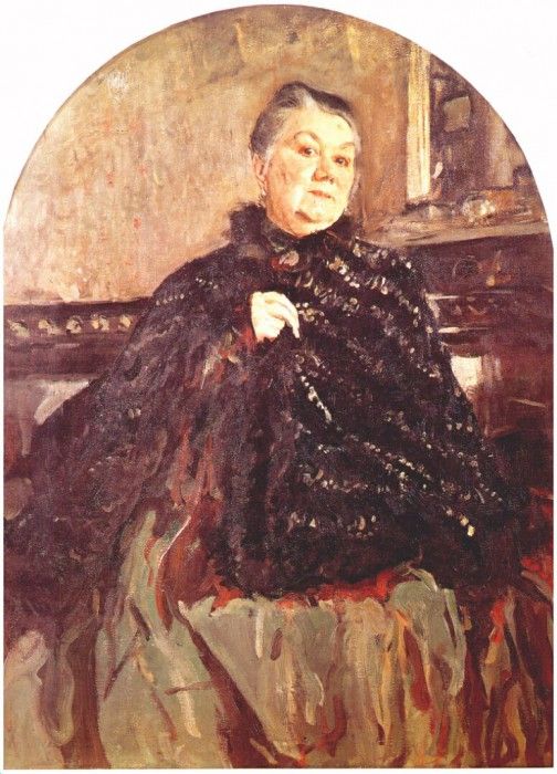 serov the actress glikeria fedotova 1905. , 