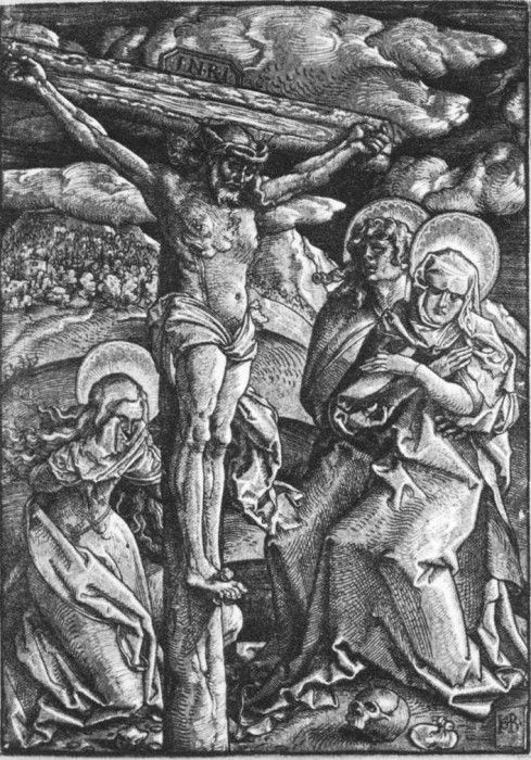 BALDUNG GRIEN Hans Crucifixion.  Grien, 