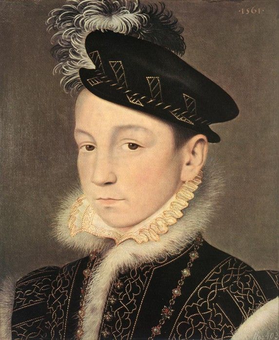 CLOUET Francois Portrait of King Charles IX of France. , 