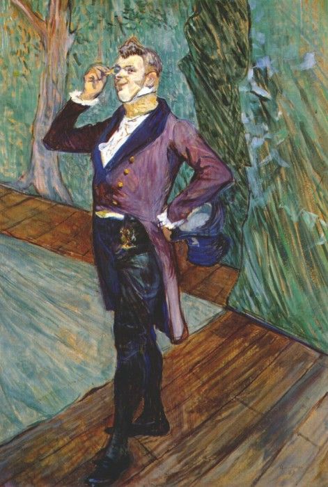 lautrec the actor henry samary 1889. -,  