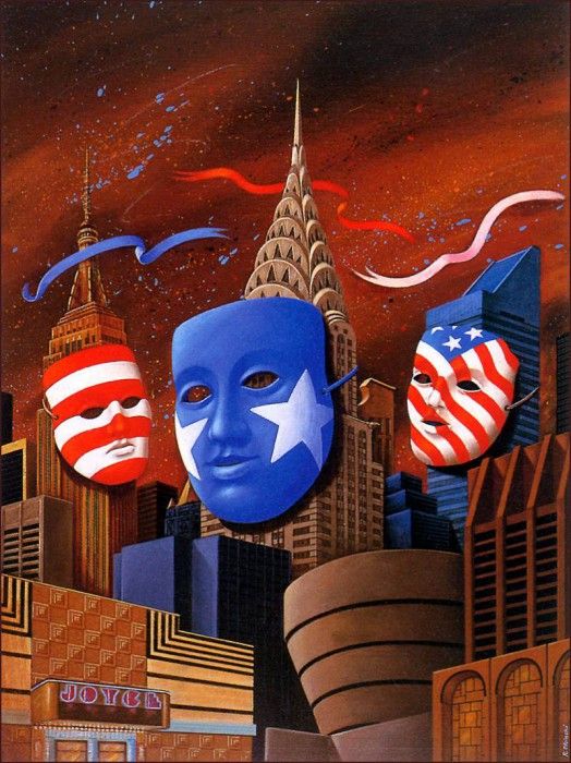 bs-ill- Rafal Olbinski- Joyce Theater. Olbinski, 