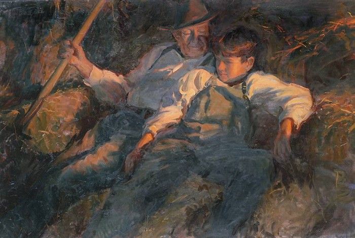 Days End 60x40. Gerhatz,  F