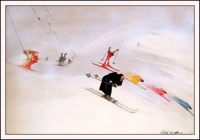 bs-oc- Ralph Steadman- Slippery Slopes-02. , 