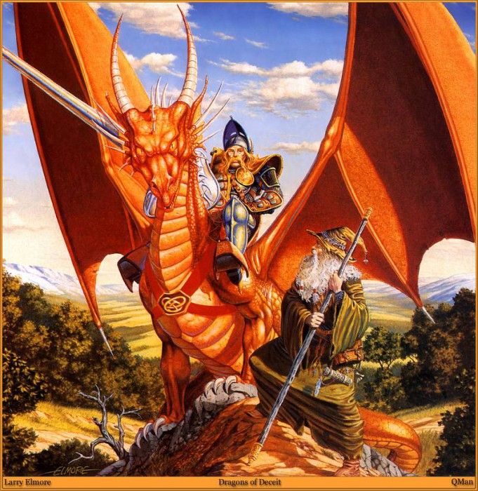 QMan LE TAOTDS 1721 Dragons of Deceit. Elmore, 