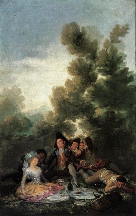 GOYA Francisco de Picnic.   ,  