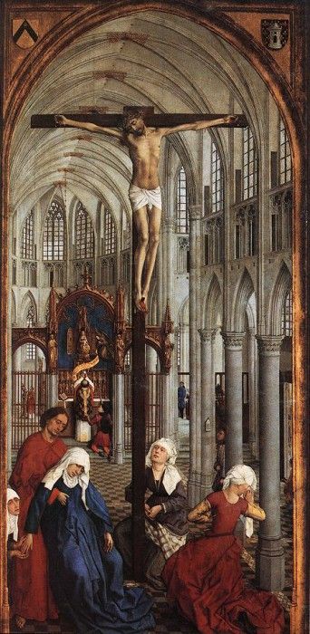 Weyden Seven Sacraments (central panel). ,   