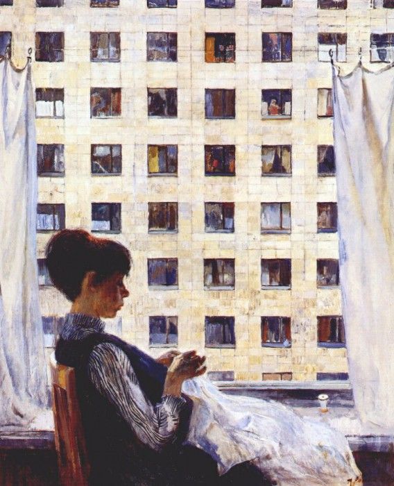 romanychev by the window 1968-71. 