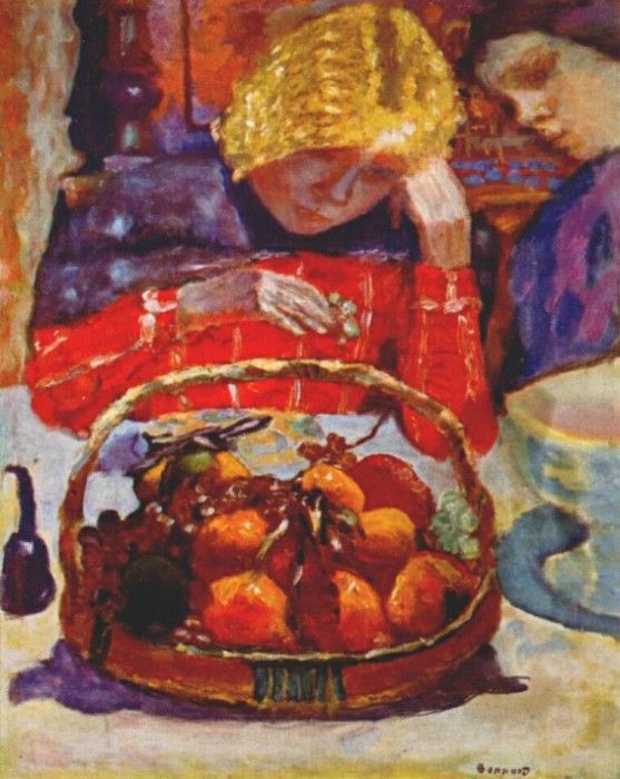 bonnard golden hair 1924.  