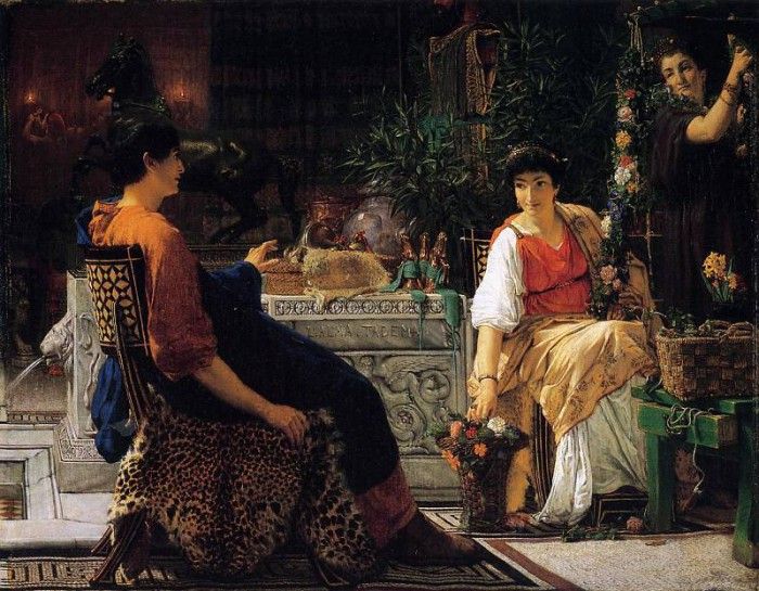 Alma Tadema Preparations for the Festivities. - 