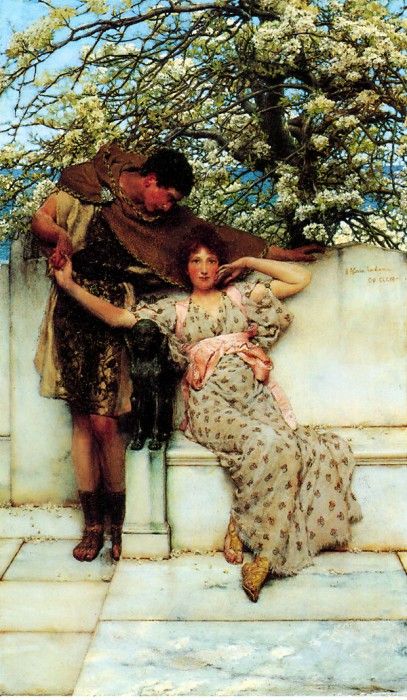 ger-AlmaTadema-PromiseOfSpring. ,  