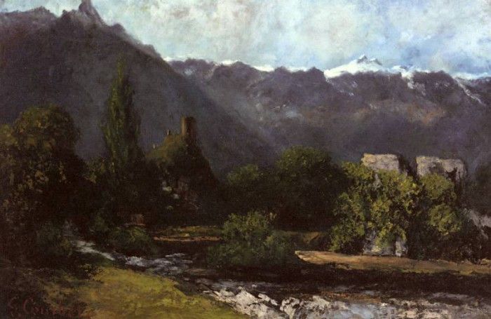 Courbet Gustave Le Glacier. , 