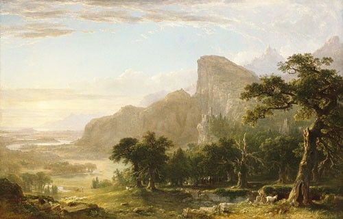 Durand Asher B Landscape Scene From Thanatopsis. ,  