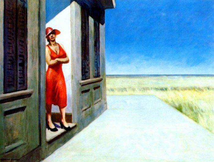 hopper south carolina morning 1955.  