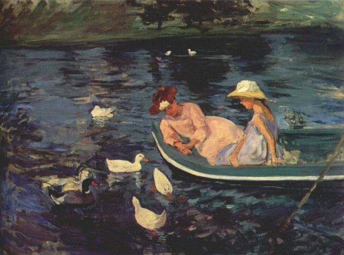 cassatt summertime c1894.  