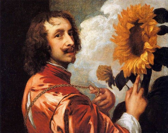 Dyck van Antoon Self portrait Sun. ,  