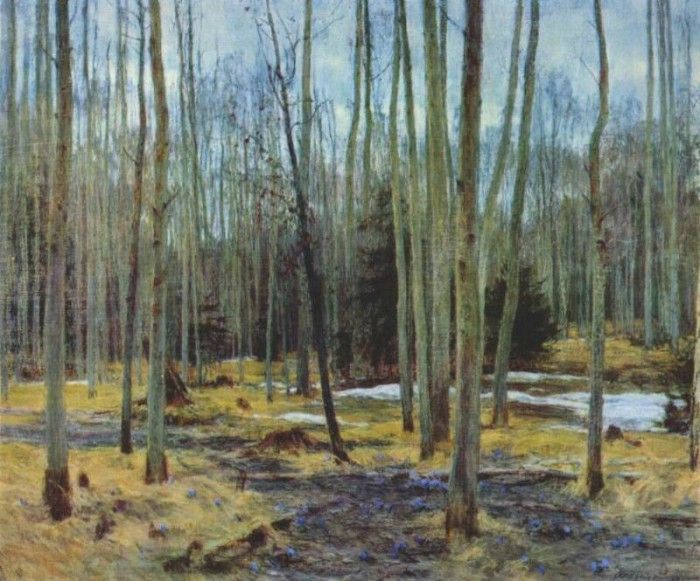 gritsay snowdrops (aspen grove) 1954. 