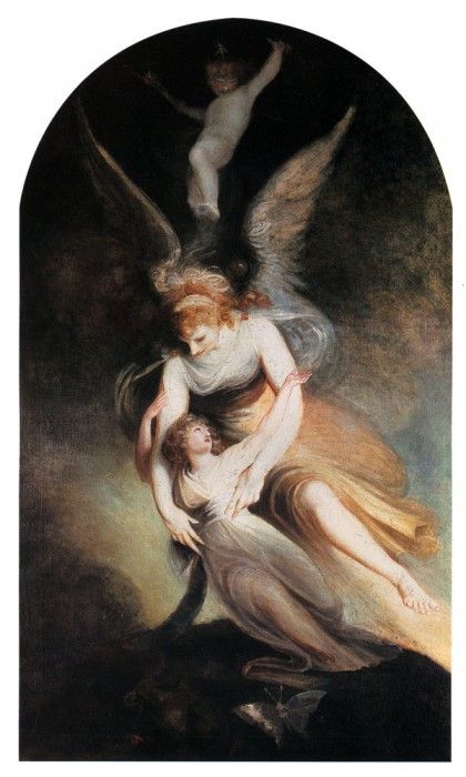 Fuseli Henry The Apotheosis Of Penelope Boothby. , 