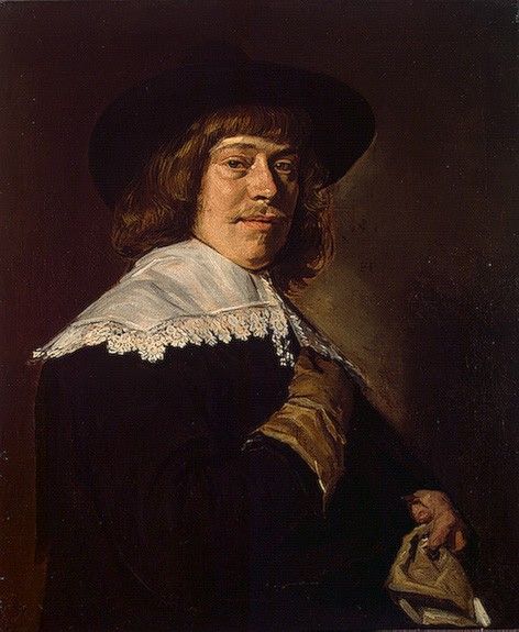 Hals,F. Portrait of a young man holding a glove, ca 1650, 80. , 