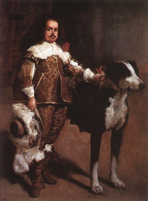 Velazquez Court Dwarf Don Antonio el Ingles. ,    