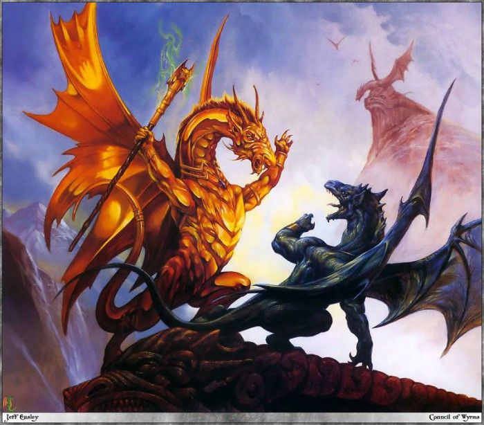 f DLC95 07 Jeff-Easley Council-of-Wyrms. , 