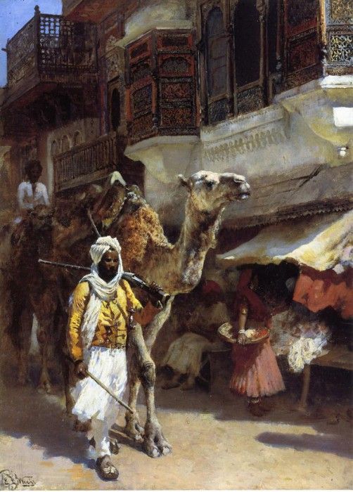 Weeks Edwin Lord Man Leading a Camel. ,  