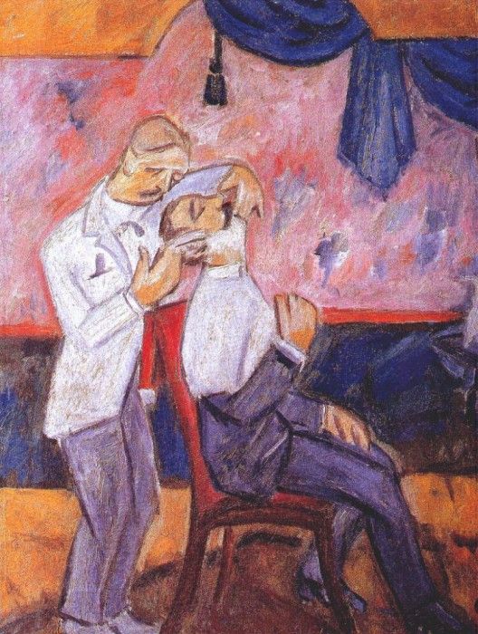 larionov barber late-1900s. , 