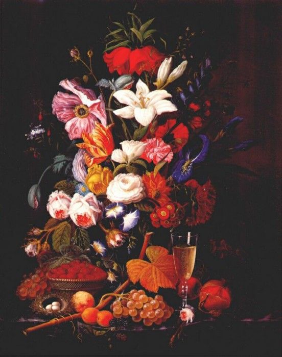 roesen victorian bouquet c1850-5. Roesen, 