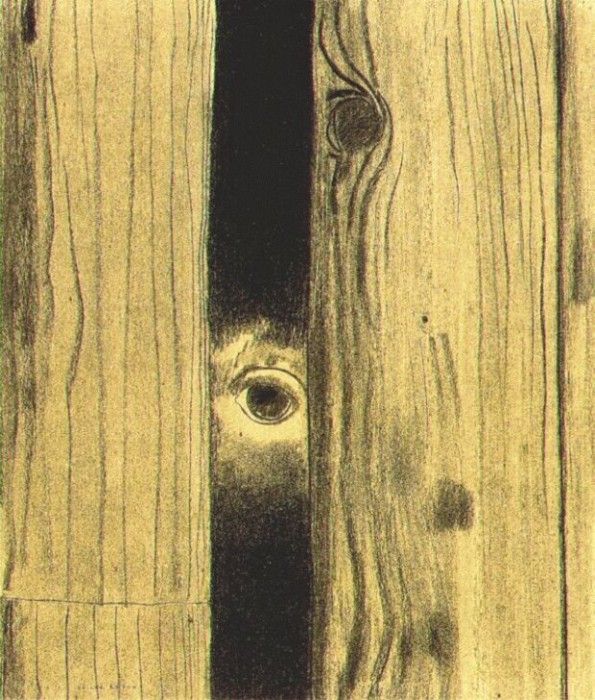 redon the tell tale heart 1883.  