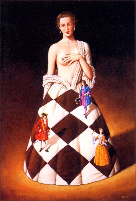 bs-ill- Rafal Olbinski- Yale Repertory. Olbinski, �����