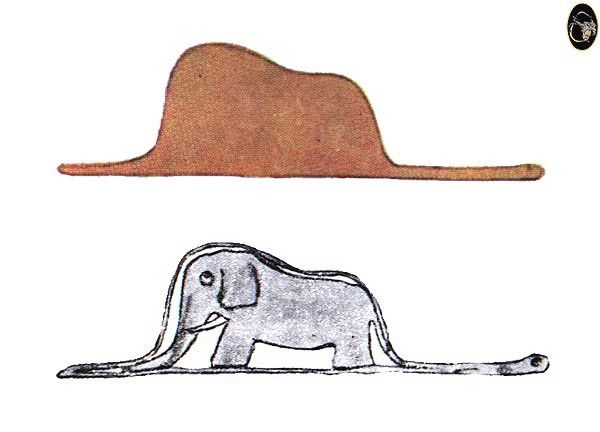 al st exupery15 boa digerant un elephant. ��������, �����-