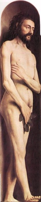 Eyck Jan van The Ghent Altarpiece Adam. ,  