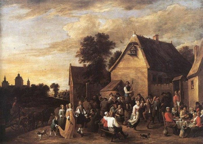 TENIERS David the Younger Flemish Kermess 1652. ,  