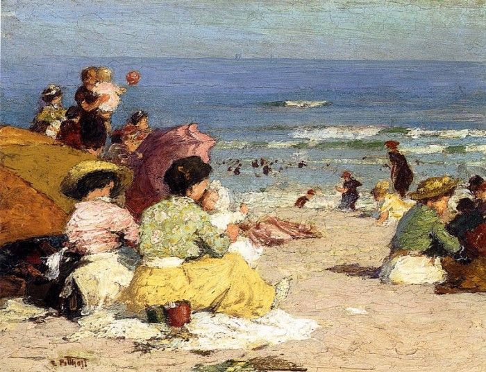 Pothast Edward Beach Scene. ,  