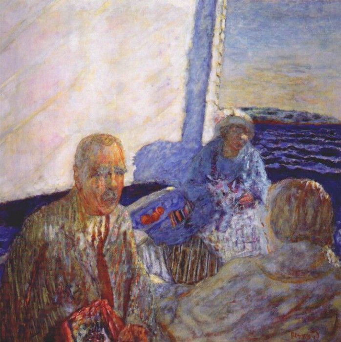 bonnard the sailing excursion 1924.  