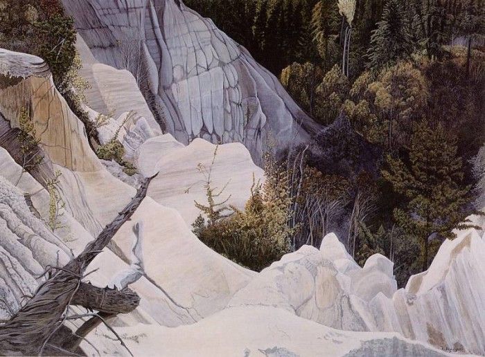 Phyllis Hordyski - Nipekamew, White Sand Cliffs, De. Hordyski, 