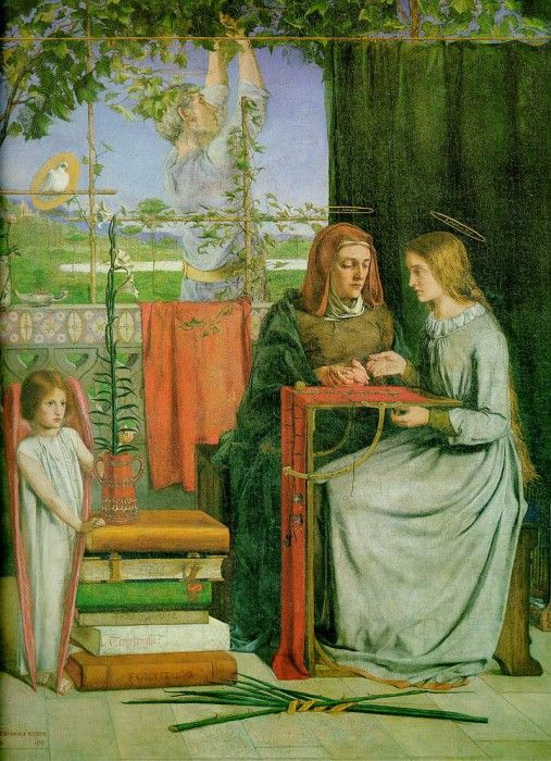 The Childhood of the Virgin. ,  