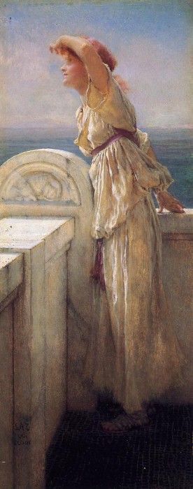 Alma Tadema Hopeful. - 