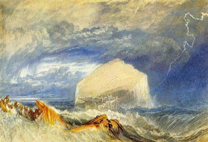 Turner Joseph Mallord William The Bass Rock. ,   