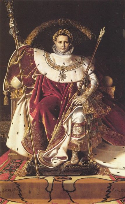 Ingres Napoleon I on His Imperial Throne. ,   