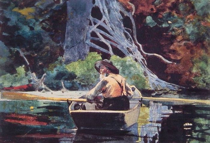 The Red Canoe. , 