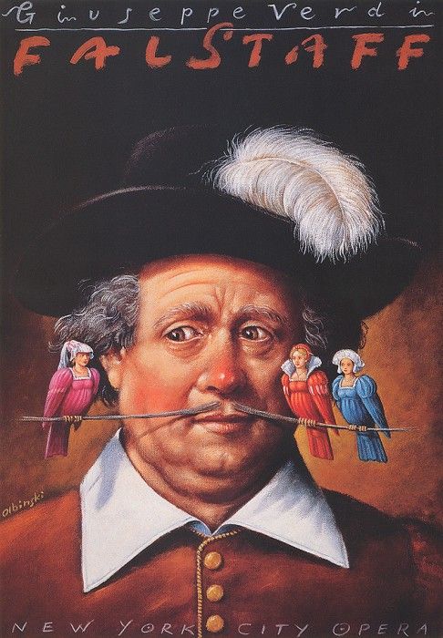 bs-fa- Rafal Olbinski- Falstaff. Olbinski, 