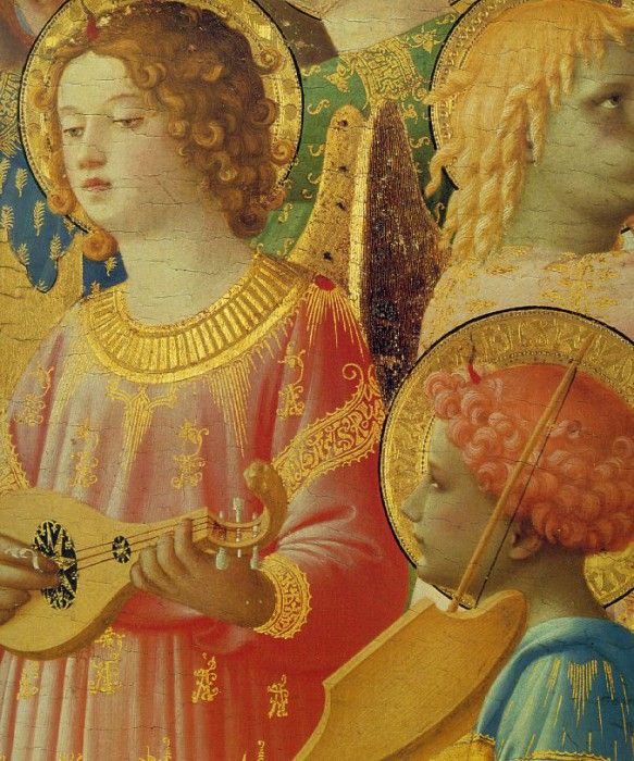 Fra Angelico Coronation of the Virgin Altarpiece fr San Do. ,    F