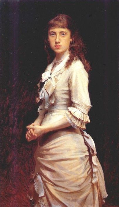 kramskoi the artists daughter sofia kramskaya 1882. ,  